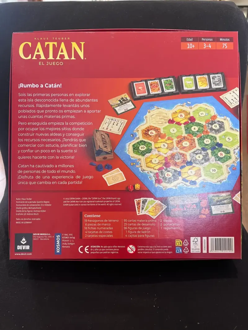 Juego de mesa Catan El Juego - 2