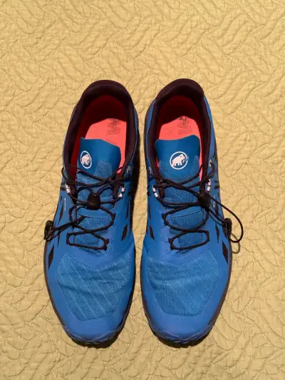Zapatillas deportivas Mammut azules para hombre - miniatura 1