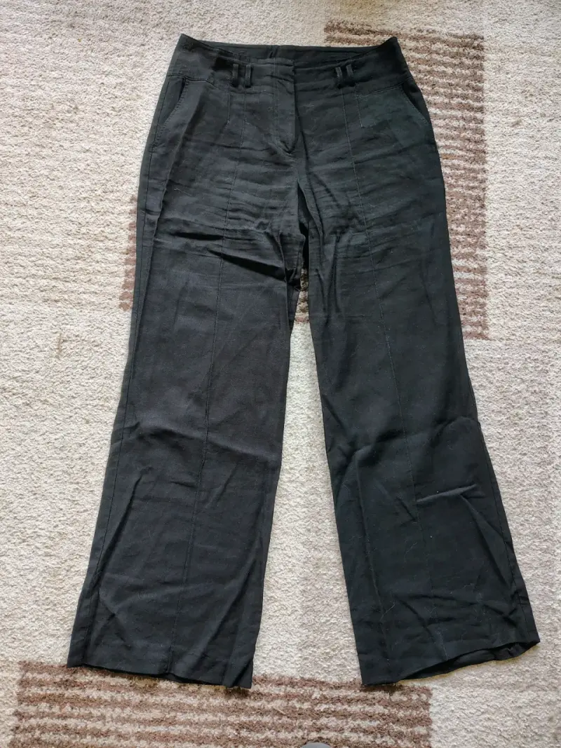 Pantalones negros de vestir para mujer
