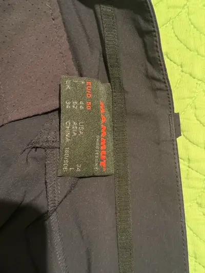 Pantalones desmontables deportivos negros - miniatura 1