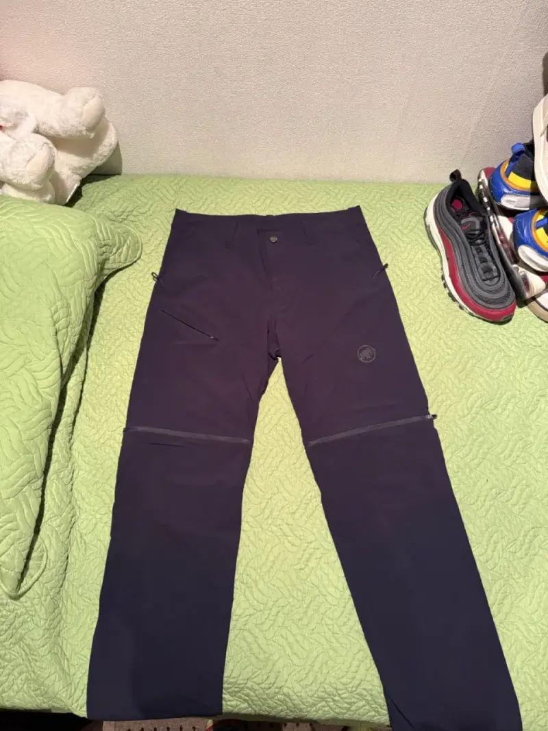 Pantalones desmontables deportivos negros - 3