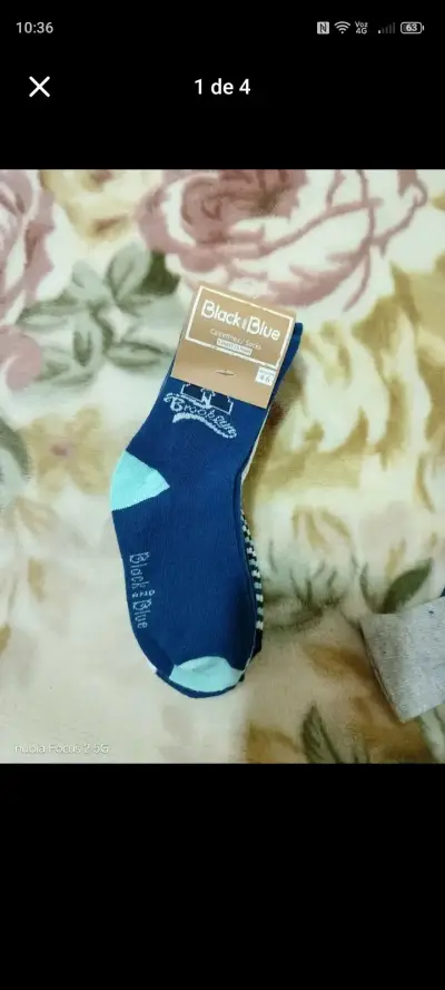 Calcetines Black & Blue para niños - miniatura 1