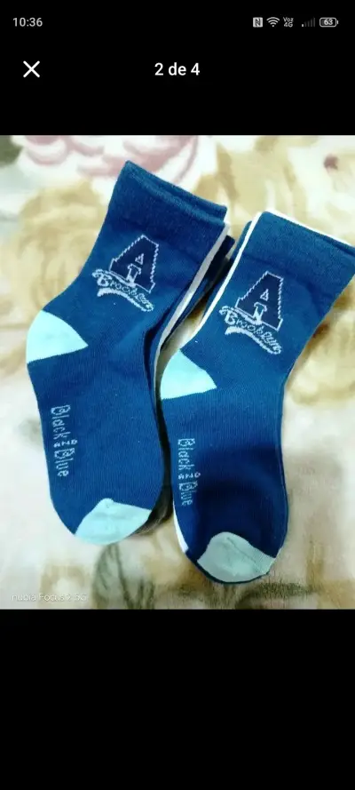 Calcetines Black & Blue para niños - miniatura 3