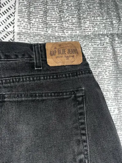 Jeans negros GAP de mezclilla para hombre - miniatura 3