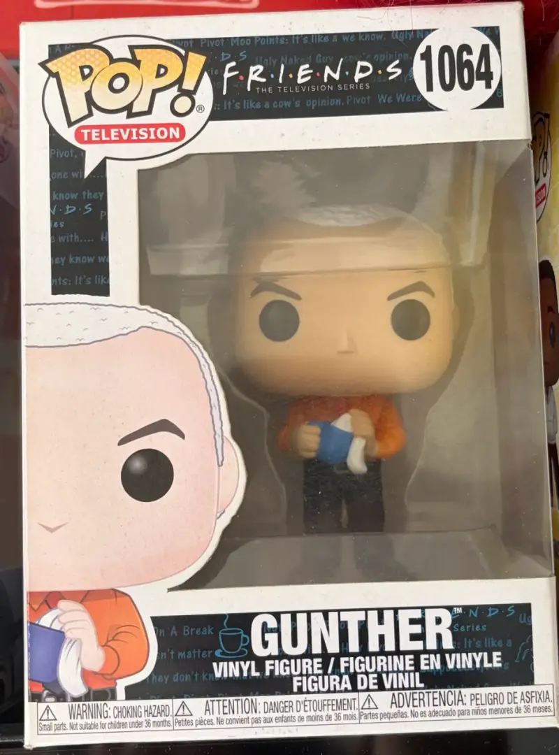Figura Funko Pop Gunther de Friends