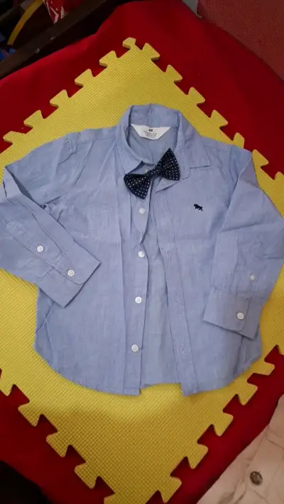 Conjunto infantil camisa y bermudas - miniatura 1