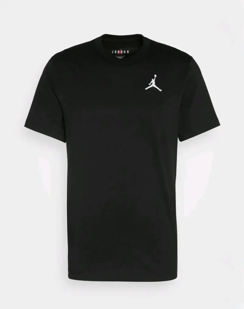 Polera Negra Nike Jordan Jumpman Logo Bordado XL - 1