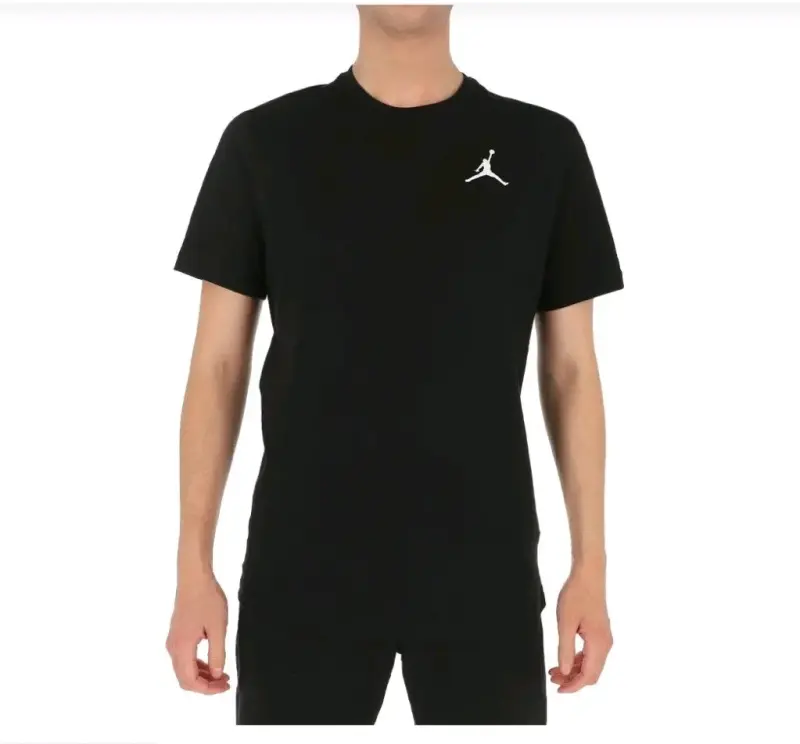 Polera Negra Nike Jordan Jumpman Logo Bordado XL - 2