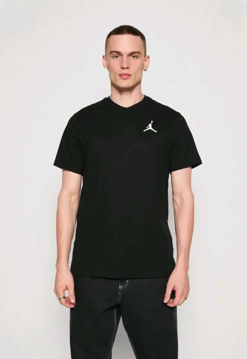 Polera Negra Nike Jordan Jumpman Logo Bordado XL - 6