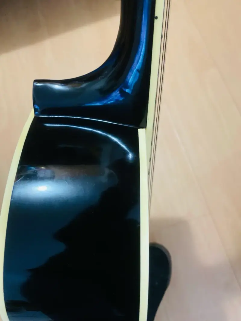 Guitarra acústica clásica de madera natural - 4
