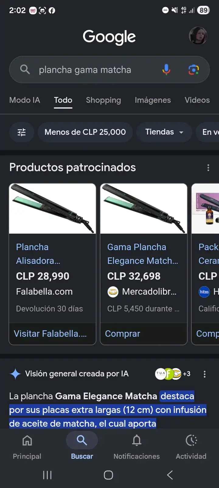 Plancha de pelo Gama matcha - 2
