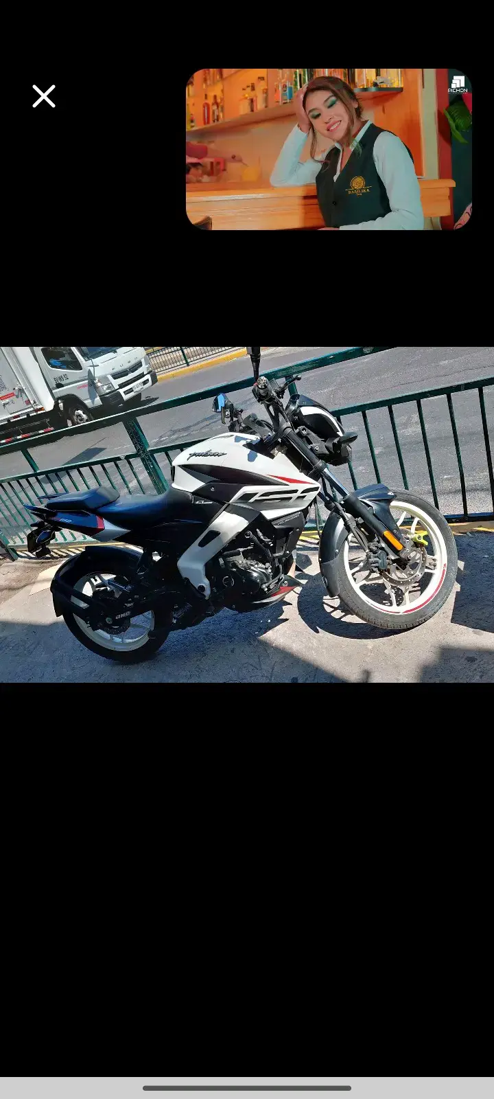 Moto Bajaj Pulsar NS200 en buen estado