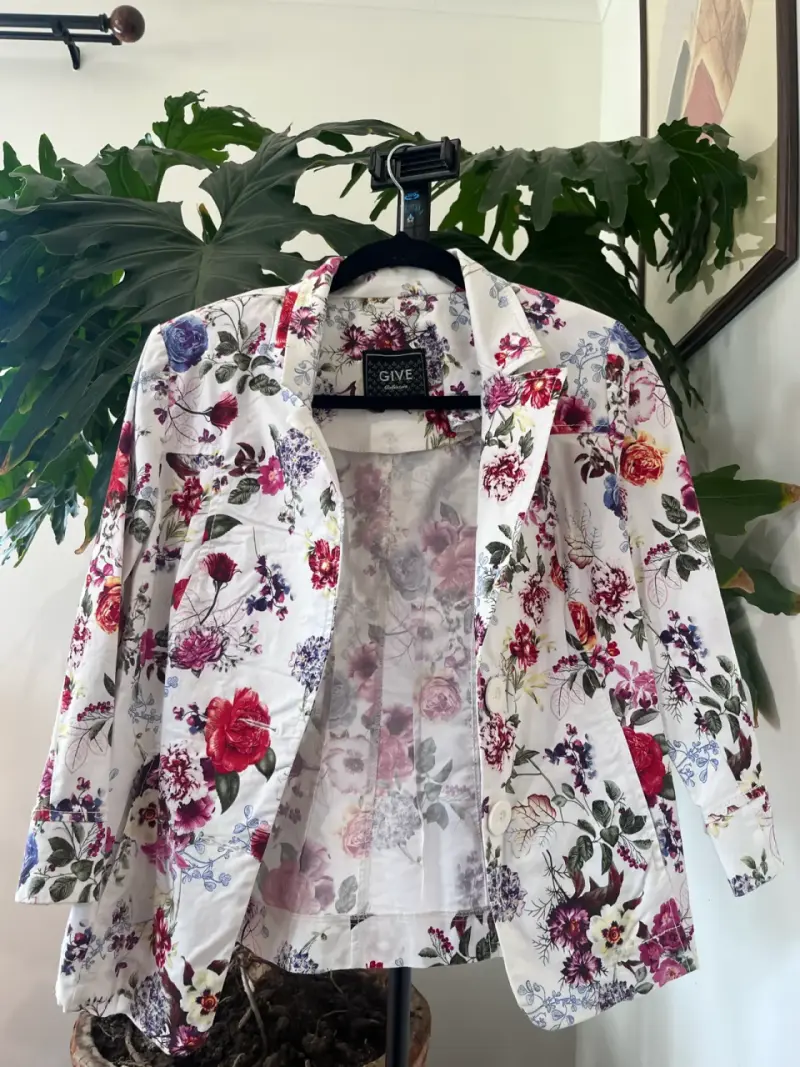 Blazer floral para mujer elegante - 2