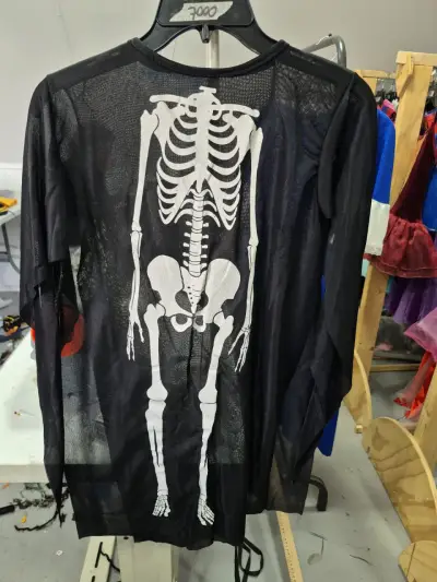 Disfraz de esqueleto para niño talla 6/8 - miniatura 1
