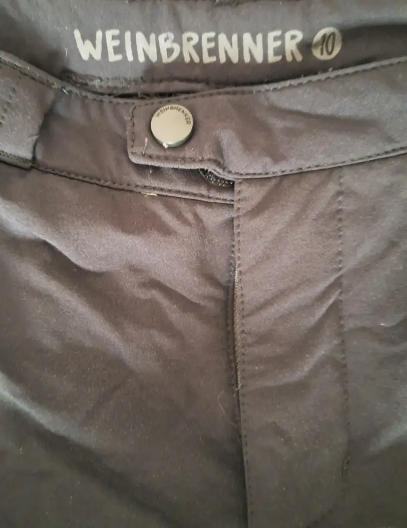 Pantalones outdoor Weinbrenner negros - 2