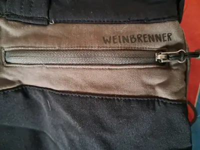 Pantalones outdoor Weinbrenner negros - miniatura 4