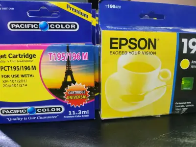 Cartuchos de tinta Epson 196 cian y magenta - miniatura 2