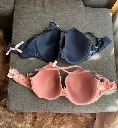 Conjunto de sostenes azul y rosado - miniatura 2