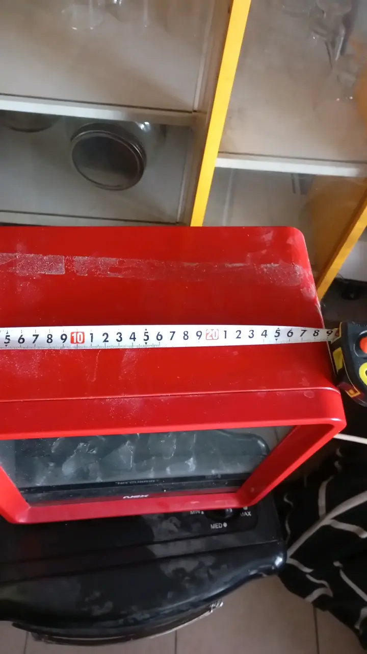 Estufa eléctrica NEX roja con efecto llama - 4
