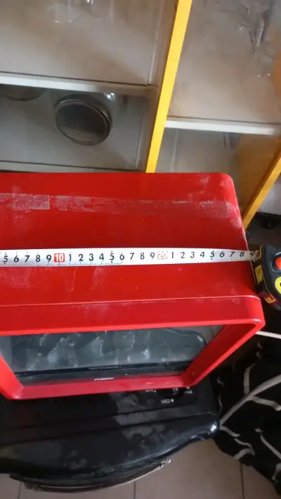 Estufa eléctrica NEX roja con efecto llama - miniatura 4