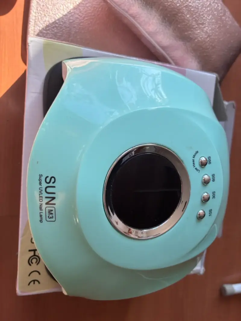 Kit de uñas con lámpara UV LED SUN - 5