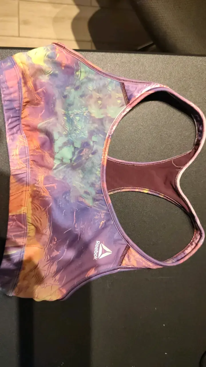 Top deportivo Reebok estampado multicolor - 1