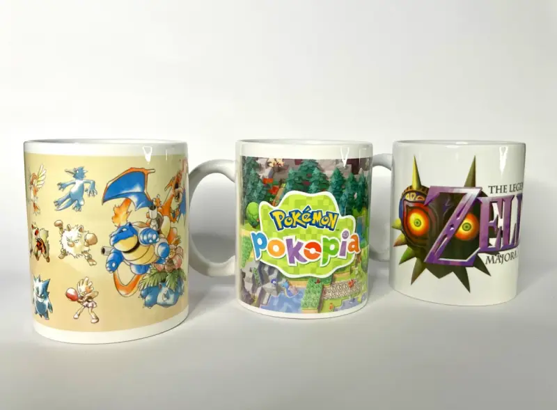 Set de tazones Pokémon y Zelda - 1