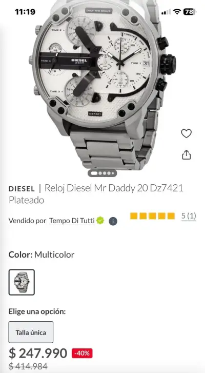 Reloj Diesel DZ7421 - miniatura 4