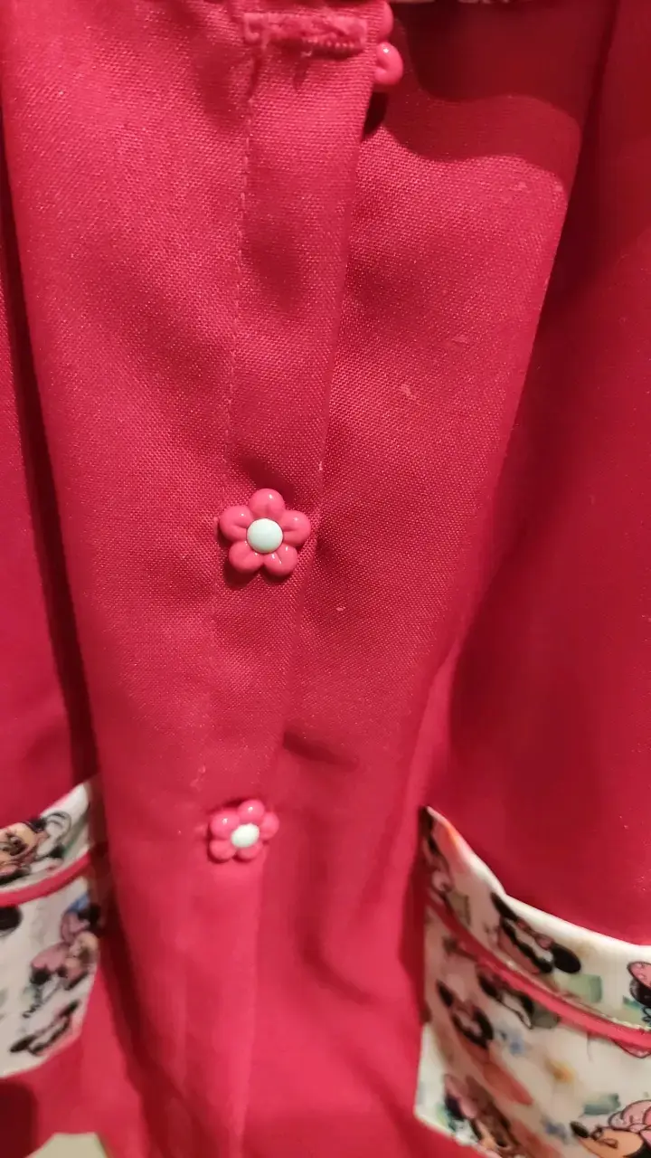 Delantal infantil Minnie Mouse rosa - 2