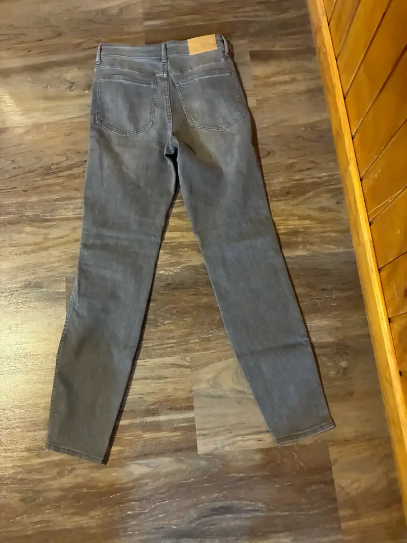 Jeans gris para mujer talla 34 marca HyM - 3