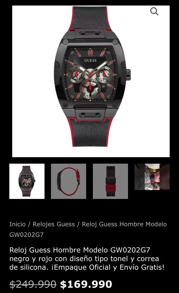Reloj Guess GW0202G7 - 3