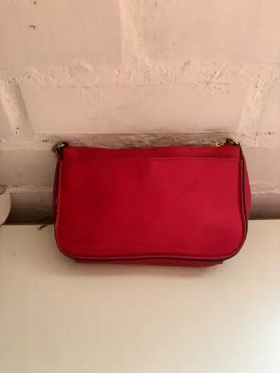 Cartera Calvin Klein roja con cadena - miniatura 4