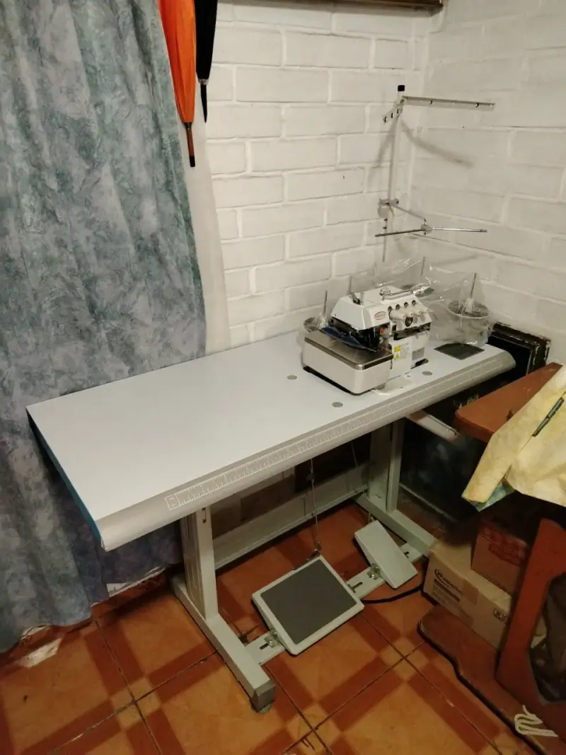 Máquina overlock Bsq-757D. Industrial con mes - 6