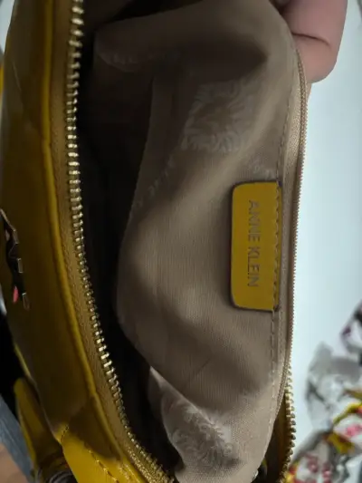 Bolso amarillo AK con flecos - miniatura 5