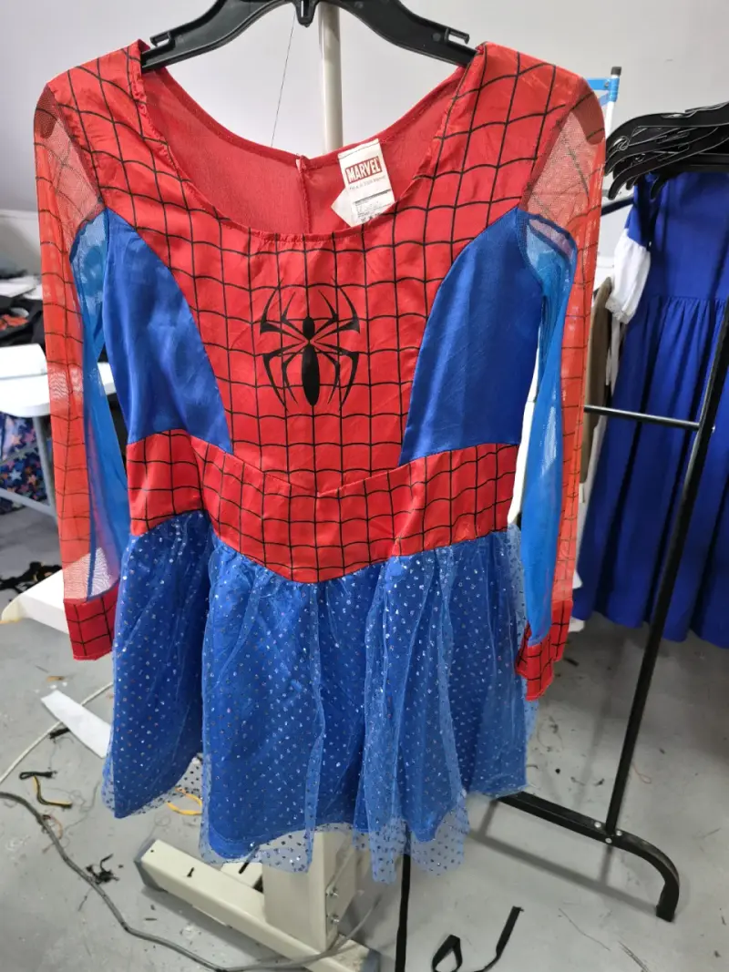 Disfraz de Spiderman para niña Marvel talla 14