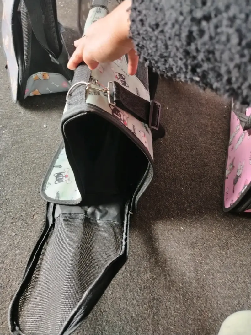 Mochila transportadora para mascotas con ventana - 4