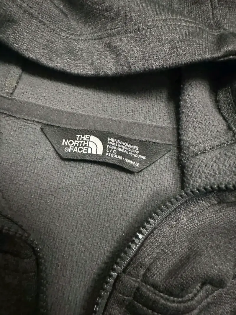 Poleron con capuchaThe North Face gris - 2