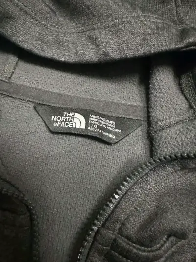 Poleron con capuchaThe North Face gris - miniatura 2