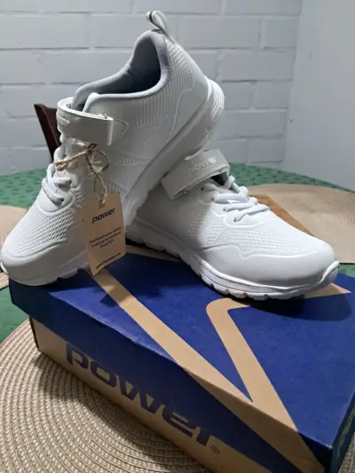 Zapatillas deportivas blancas Power - miniatura 1