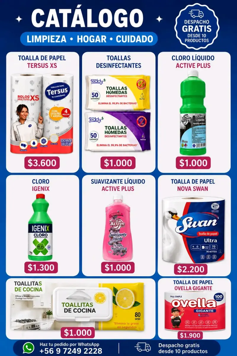 Productos de aseo a Domicilio - 1
