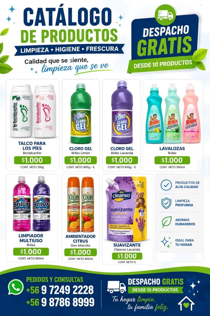 Productos de aseo a Domicilio - 4