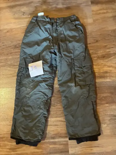 Pantalones cargo impermeables niño talla 8 - miniatura 1