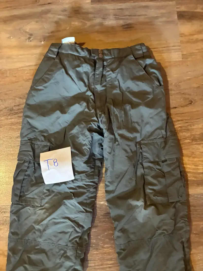 Pantalones cargo impermeables niño talla 8 - 2