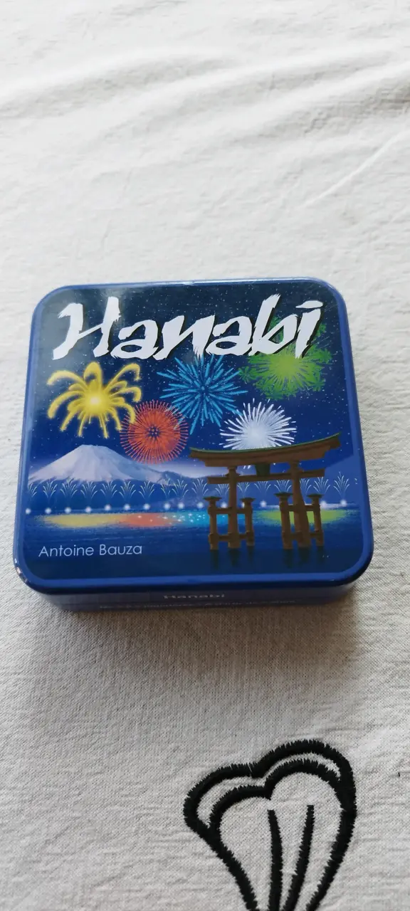 Juego de cartas Hanabi metálico!