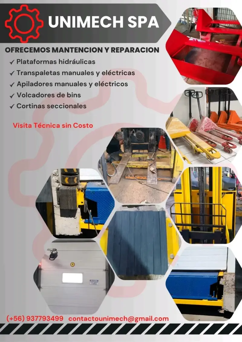 Servicios de mantención y reparación industrial