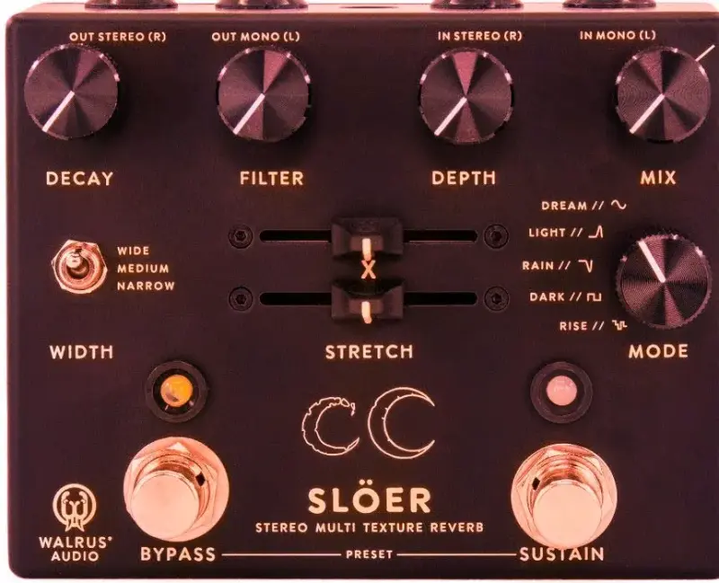 Pedal de reverb Walrus Audio Sloer
