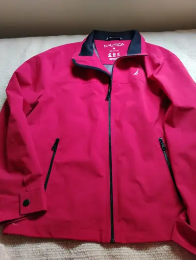Chaqueta Nautica roja corta viento . - miniatura 2