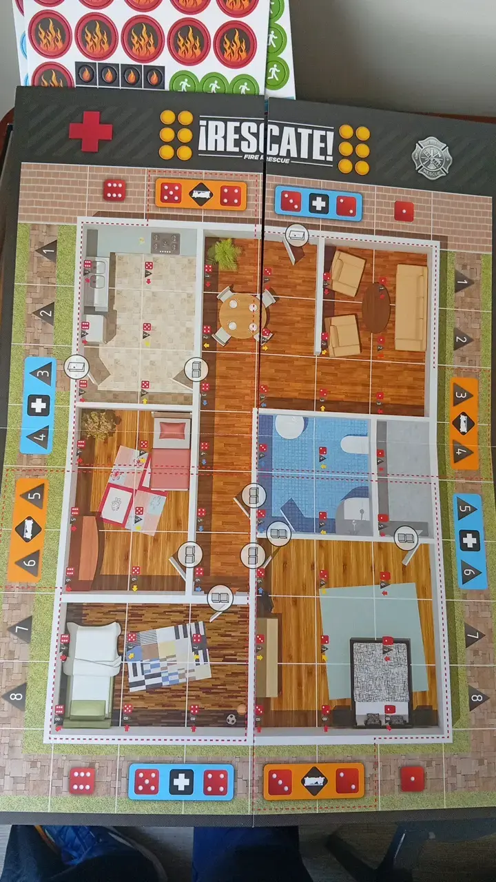 Juego de mesa ¡Rescate! Fire Rescue - 4