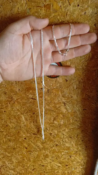 Set de collar y pulsera de plata - miniatura 2