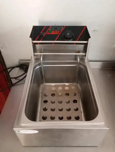 Freidora eléctrica de acero inoxidable Ecobeck - miniatura 2